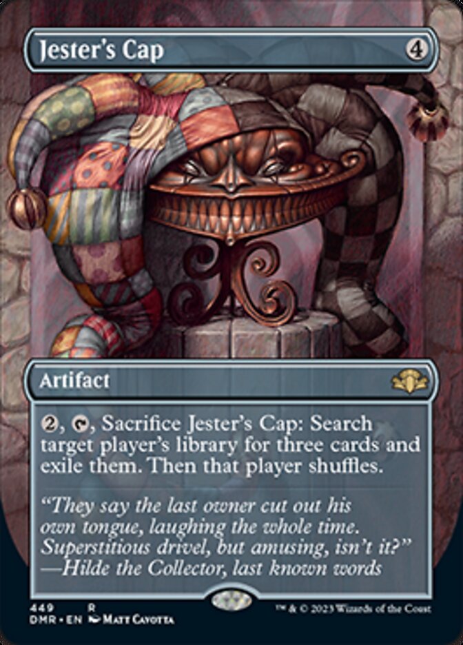 Jester's Cap (Borderless Alternate Art) [Dominaria Remastered] | Exor Games New Glasgow