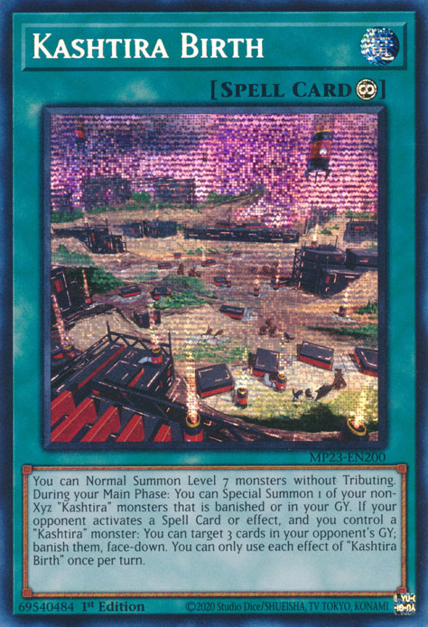 Kashtira Birth [MP23-EN200] Prismatic Secret Rare | Exor Games New Glasgow