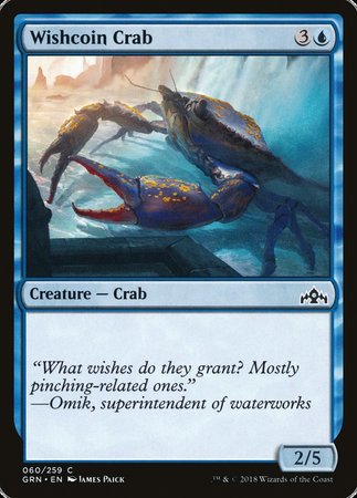 Wishcoin Crab [Guilds of Ravnica] | Exor Games New Glasgow