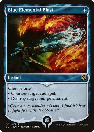 Blue Elemental Blast [Signature Spellbook: Jace] | Exor Games New Glasgow