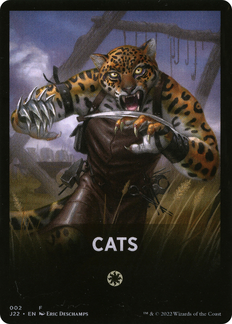 Cats Theme Card [Jumpstart 2022 Front Cards] | Exor Games New Glasgow