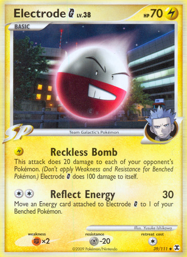 Electrode G (39/111) [Platinum: Rising Rivals] | Exor Games New Glasgow