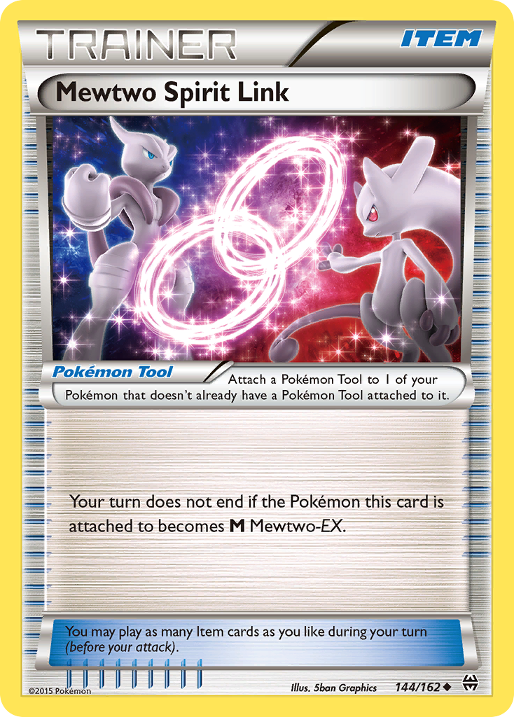 Mewtwo Spirit Link (144/162) [XY: BREAKthrough] | Exor Games New Glasgow