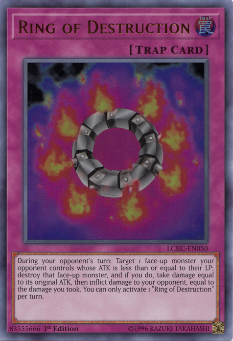 Ring of Destruction [LCKC-EN050] Ultra Rare | Exor Games New Glasgow