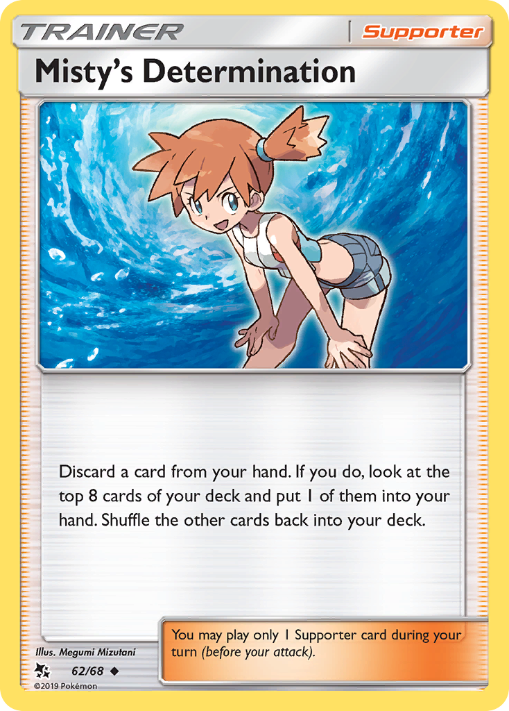 Misty's Determination (62/68) [Sun & Moon: Hidden Fates] | Exor Games New Glasgow