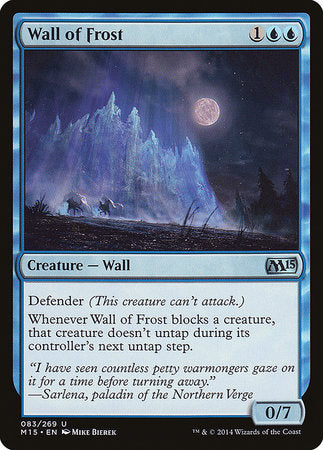 Wall of Frost [Magic 2015] | Exor Games New Glasgow