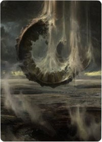 Wasteland Art Card [Zendikar Rising Art Series] | Exor Games New Glasgow