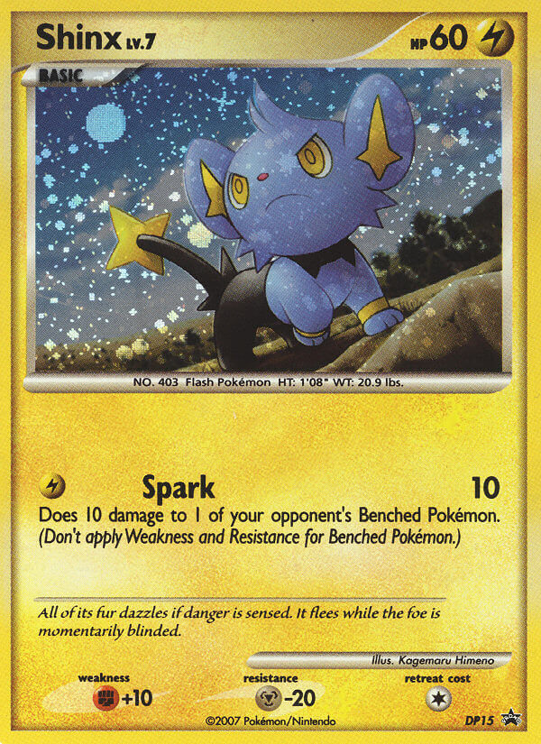 Shinx (DP15) [Diamond & Pearl: Black Star Promos] | Exor Games New Glasgow