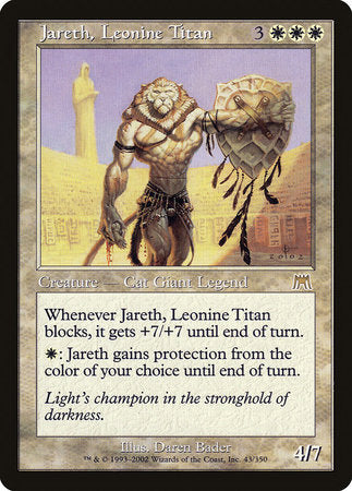 Jareth, Leonine Titan [Onslaught] | Exor Games New Glasgow