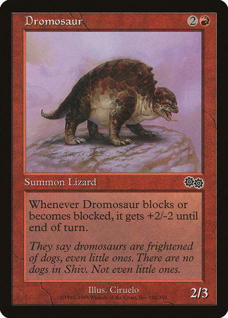 Dromosaur [Urza's Saga] | Exor Games New Glasgow