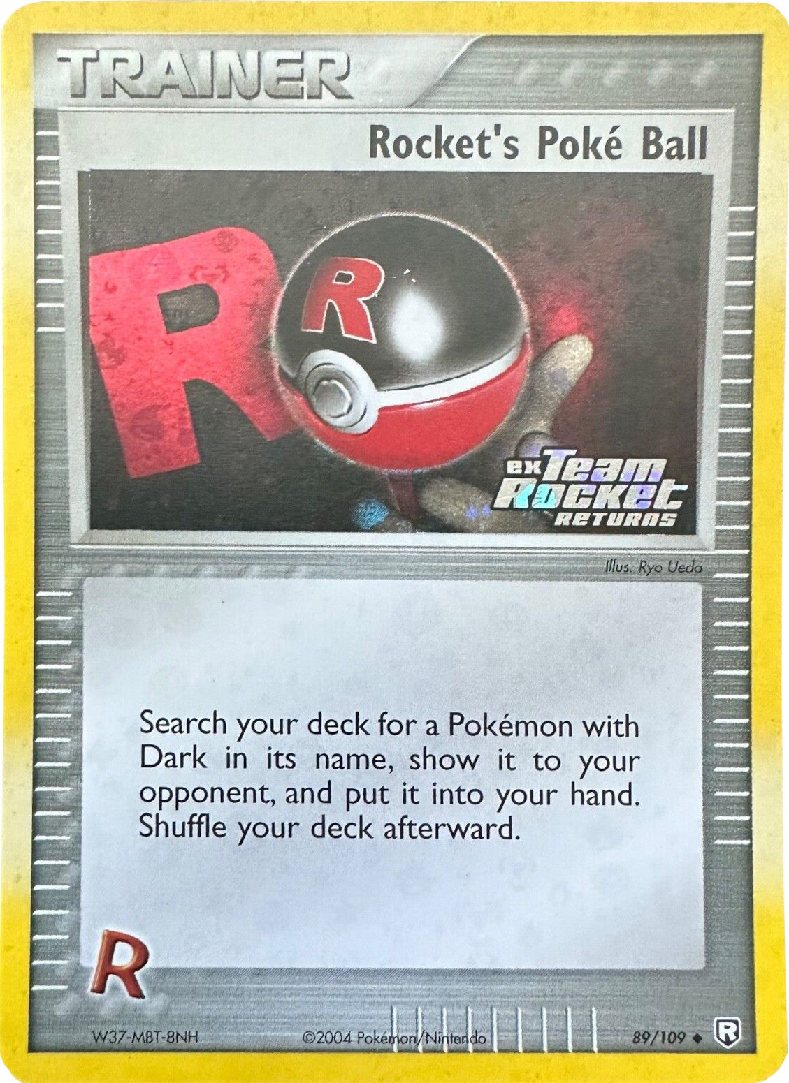 Rocket's Poke Ball (89/109) (Stamped) [EX: Team Rocket Returns] | Exor Games New Glasgow