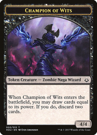 Champion of Wits Token [Hour of Devastation Tokens] | Exor Games New Glasgow