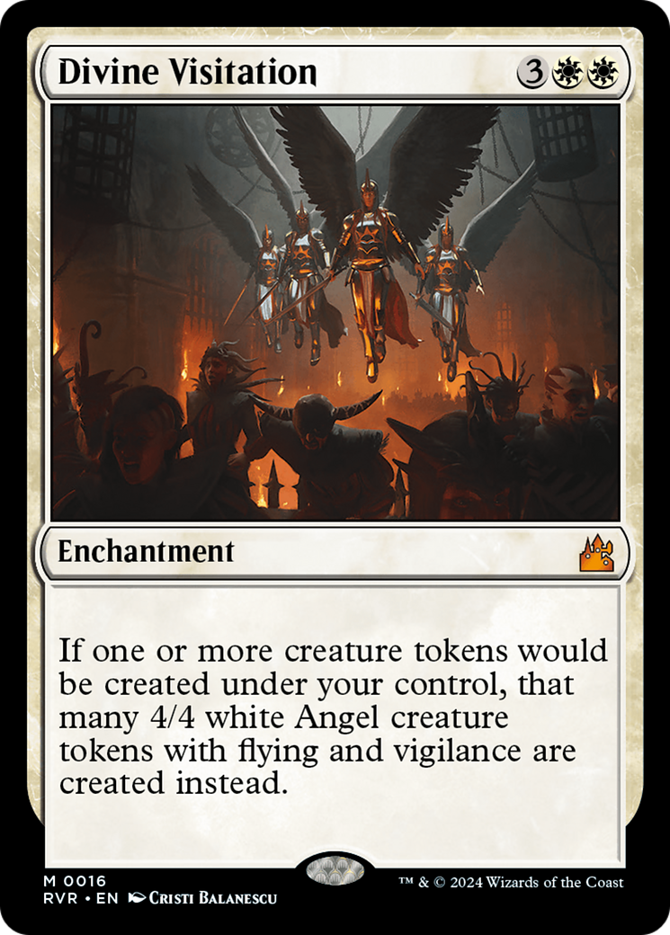 Divine Visitation [Ravnica Remastered] | Exor Games New Glasgow