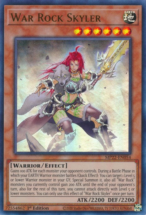 War Rock Skyler [MP22-EN054] Ultra Rare | Exor Games New Glasgow