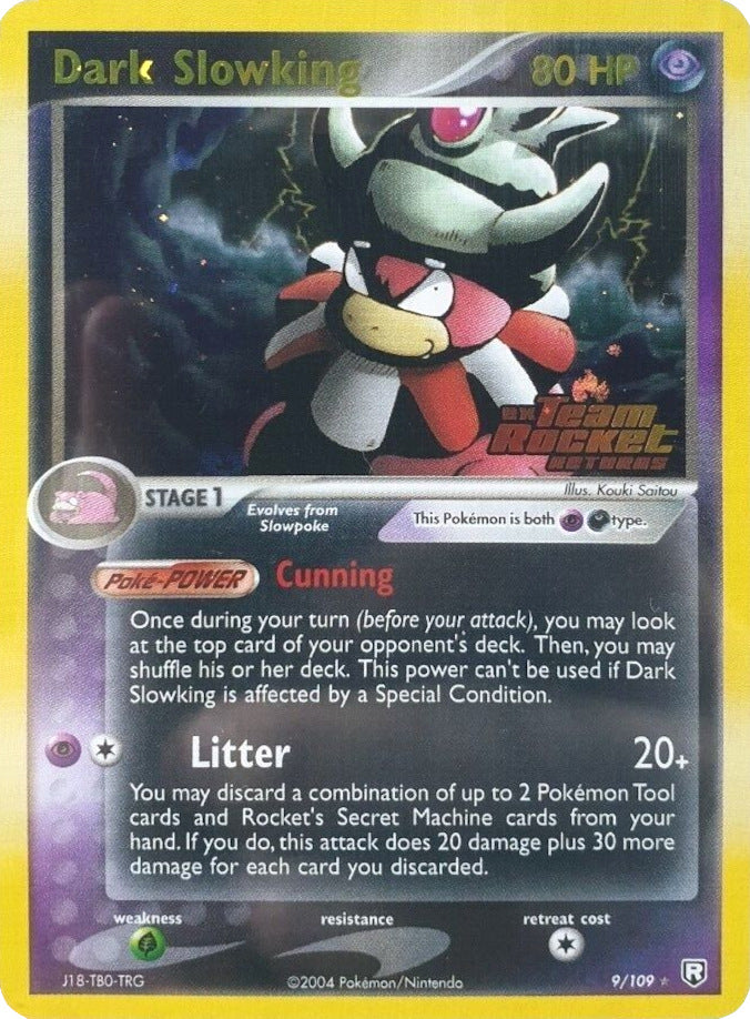 Dark Slowking (9/109) (Stamped) [EX: Team Rocket Returns] | Exor Games New Glasgow