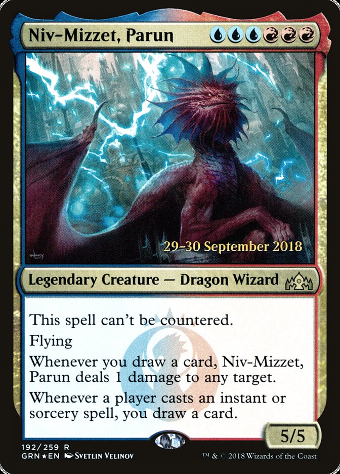 Niv-Mizzet, Parun  [Guilds of Ravnica Prerelease Promos] | Exor Games New Glasgow