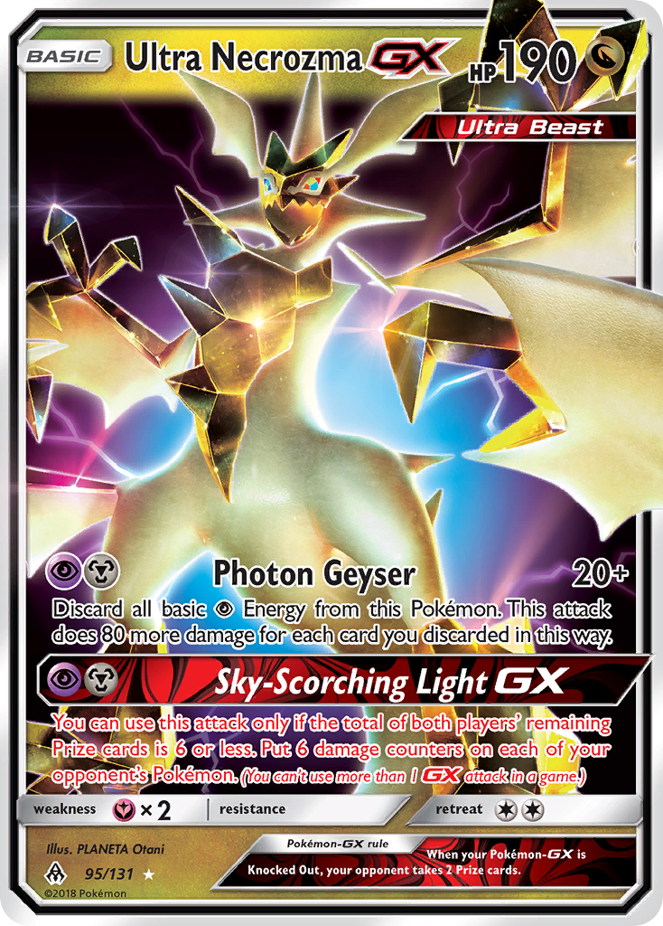 Ultra Necrozma GX (95/131) [Sun & Moon: Forbidden Light] | Exor Games New Glasgow