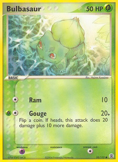 Bulbasaur (55/112) [EX: FireRed & LeafGreen] | Exor Games New Glasgow