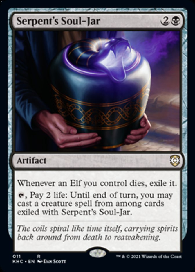 Serpent's Soul-Jar [Kaldheim Commander] | Exor Games New Glasgow