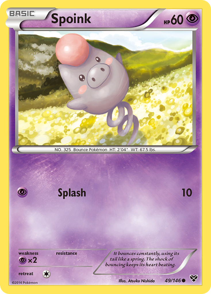 Spoink (49/146) [XY: Base Set] | Exor Games New Glasgow