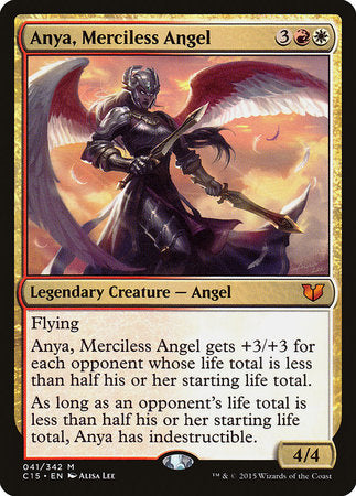 Anya, Merciless Angel [Commander 2015] | Exor Games New Glasgow