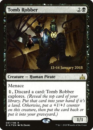 Tomb Robber [Rivals of Ixalan Promos] | Exor Games New Glasgow