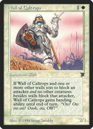 Wall of Caltrops [Legends] | Exor Games New Glasgow