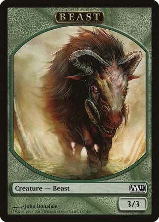 Beast Token [Magic 2011 Tokens] | Exor Games New Glasgow