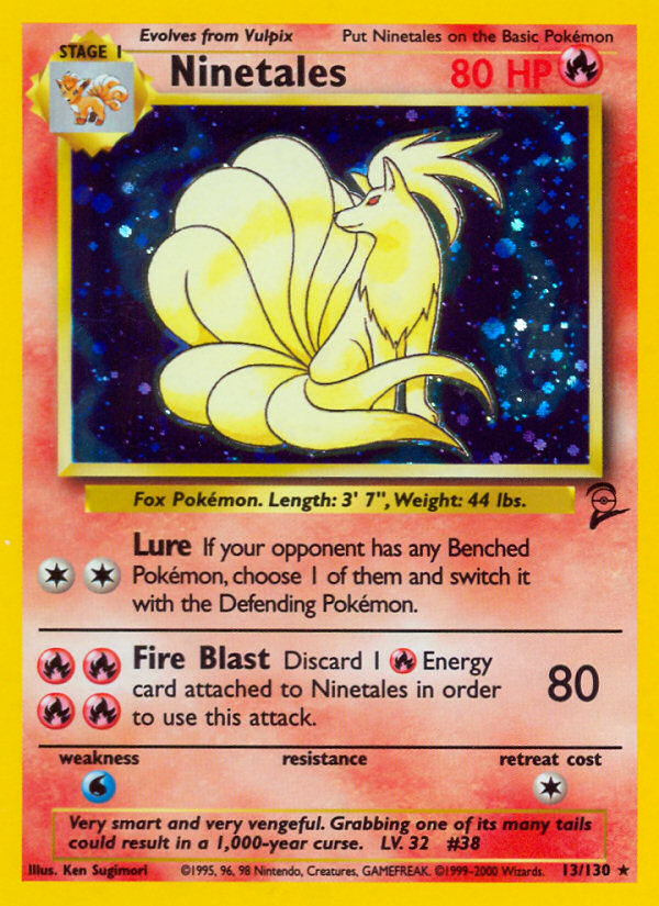 Ninetales (13/130) [Base Set 2] | Exor Games New Glasgow