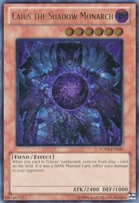 Caius the Shadow Monarch [TU03-EN000] Ultimate Rare | Exor Games New Glasgow