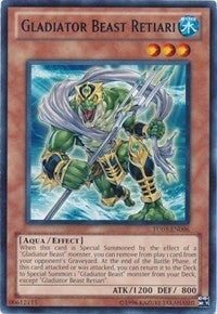 Gladiator Beast Retiari [TU03-EN006] Rare | Exor Games New Glasgow