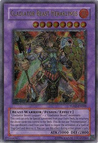 Gladiator Beast Heraklinos [TU02-EN000] Ultimate Rare | Exor Games New Glasgow