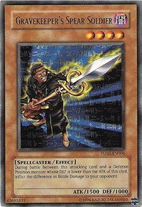 Gravekeeper's Spear Soldier [TU02-EN006] Rare | Exor Games New Glasgow