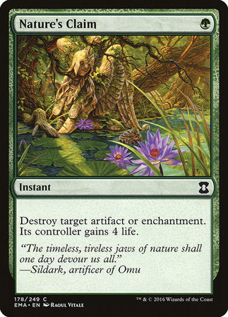 Nature's Claim [Eternal Masters] | Exor Games New Glasgow