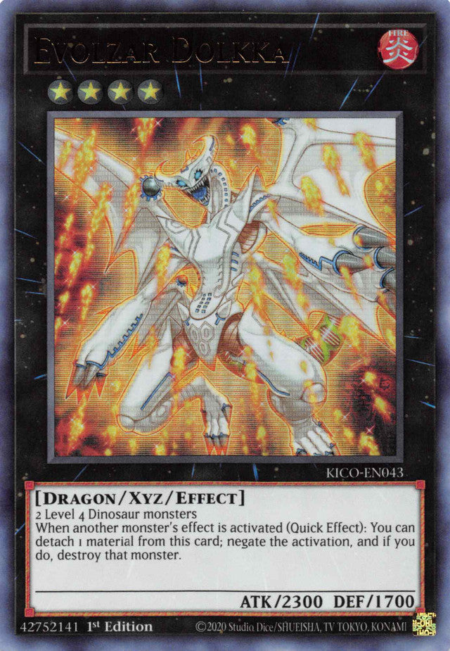 Evolzar Dolkka [KICO-EN043] Ultra Rare | Exor Games New Glasgow