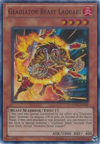 Gladiator Beast Laquari [TU05-EN002] Super Rare | Exor Games New Glasgow