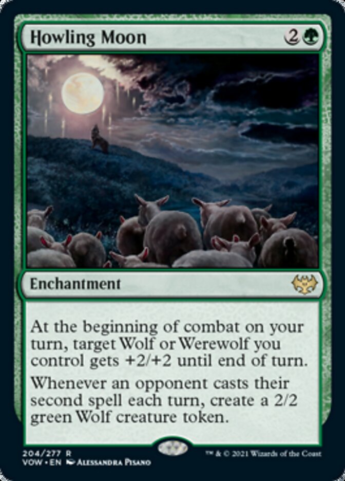 Howling Moon [Innistrad: Crimson Vow] | Exor Games New Glasgow