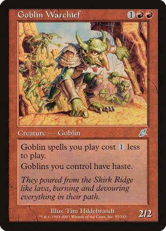 Goblin Warchief [Scourge] | Exor Games New Glasgow