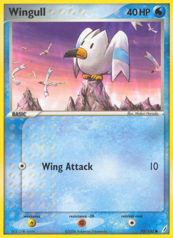 Wingull (70/100) [EX: Crystal Guardians] | Exor Games New Glasgow