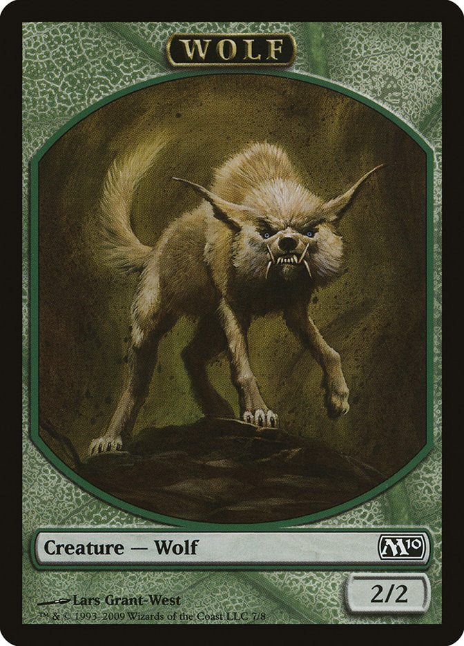 Wolf [Magic 2010 Tokens] | Exor Games New Glasgow