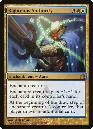 Righteous Authority [Return to Ravnica] | Exor Games New Glasgow