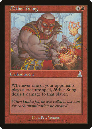 Aether Sting [Urza's Destiny] | Exor Games New Glasgow