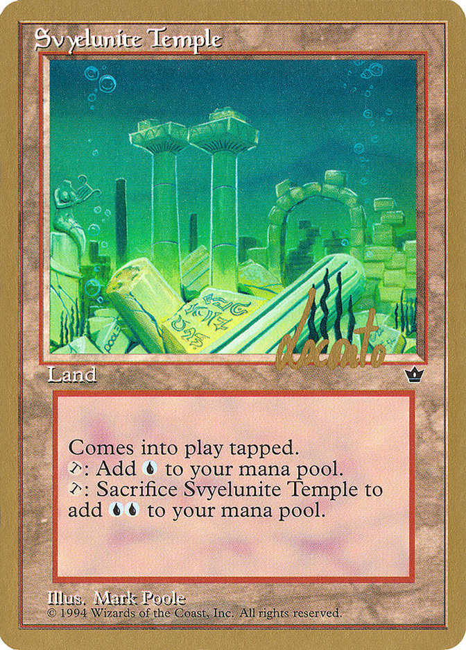 Svyelunite Temple (Michael Loconto) [Pro Tour Collector Set] | Exor Games New Glasgow