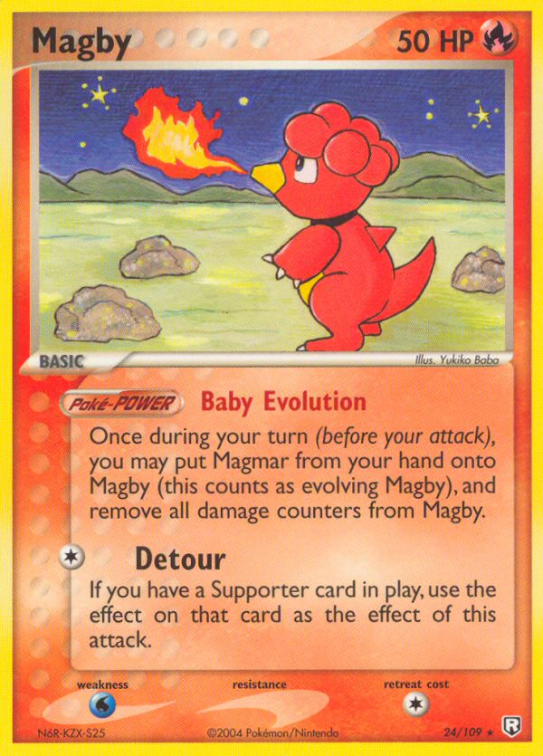 Magby (24/109) [EX: Team Rocket Returns] | Exor Games New Glasgow