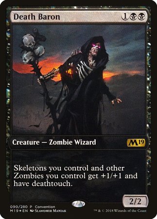 Death Baron (2018 Convention Promo) [Core Set 2019 Promos] | Exor Games New Glasgow