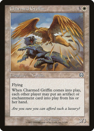 Charmed Griffin [Mercadian Masques] | Exor Games New Glasgow