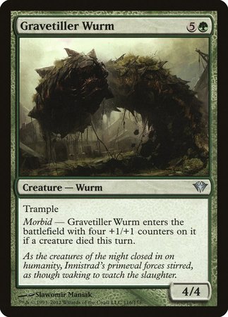 Gravetiller Wurm [Dark Ascension] | Exor Games New Glasgow