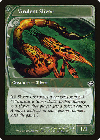 Virulent Sliver [Future Sight] | Exor Games New Glasgow