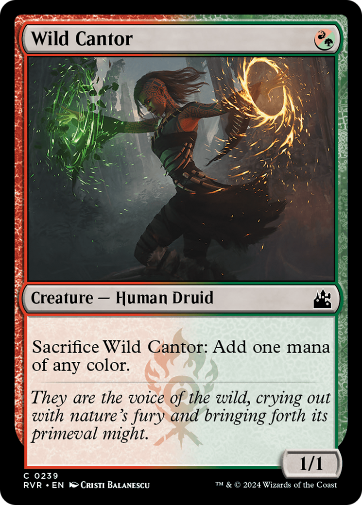 Wild Cantor [Ravnica Remastered] | Exor Games New Glasgow