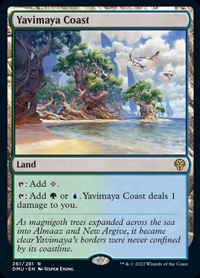 Yavimaya Coast [Dominaria United] | Exor Games New Glasgow